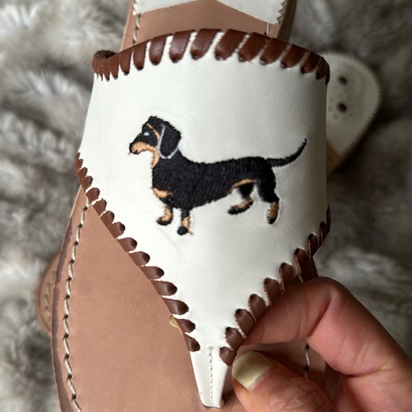 Sold Out NWOT Jack Rogers Dachshund Flats - Picture 3 of 4